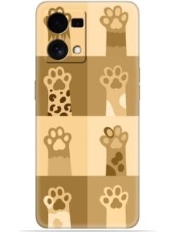 Cat legs design Soft Mobile Cover for Oppo F21S Pro (4G)