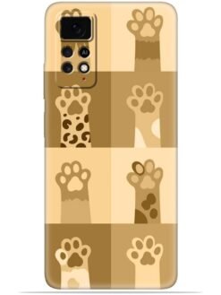 Cat legs design Soft Mobile Cover for Xiaomi Redmi Note 11 Pro (5G)