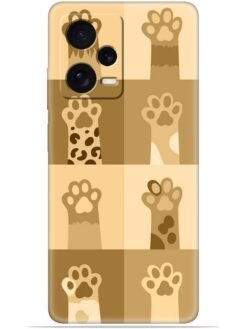 Cat legs design Soft Mobile Cover for Xiaomi Redmi Note 12 (5G)