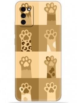 Cat legs design Soft Mobile Cover for Samsung Galaxy A02S