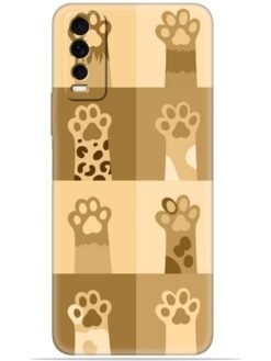 Cat legs design Soft Mobile Cover for Vivo Y20/Y20i/Y20s/Y20A/Y20G/Y20T