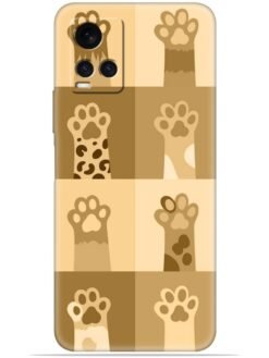 Cat legs design Soft Mobile Cover for Vivo Y33S/Y33T