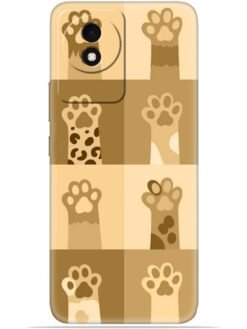 Cat legs design Soft Mobile Cover for Vivo Y02/Y02T