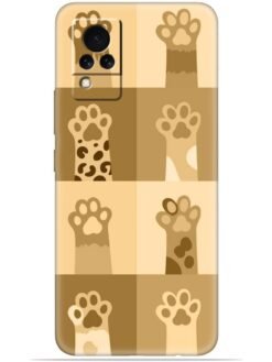 Cat legs design Soft Mobile Cover for Vivo V21 (5G)