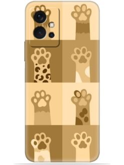 Cat legs design Soft Mobile Cover for Vivo T1 (5G)