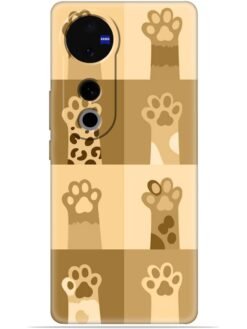 Cat legs design Soft Mobile Cover for Vivo V40 Pro (5G)