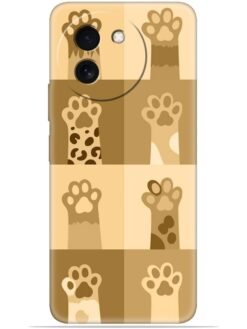 Cat legs design Soft Mobile Cover for Vivo T3X (5G)