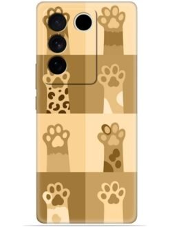 Cat legs design Soft Mobile Cover for Vivo V27 Pro (5G)