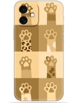 Cat legs design Soft Mobile Cover for Apple Iphone 12