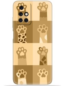 Cat legs design Soft Silicone Mobile Case for Xiaomi Redmi 10 Prime (2022)