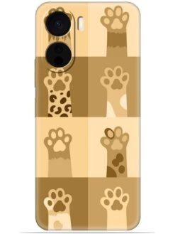 Cat legs design Soft Silicone Mobile Case for Vivo Y16