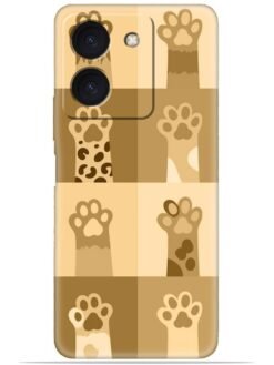 Cat legs design Soft Silicone Mobile Case for Vivo Y36