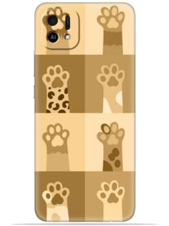 Cat legs design Soft Silicone Mobile Case for Oppo A16K - A16E
