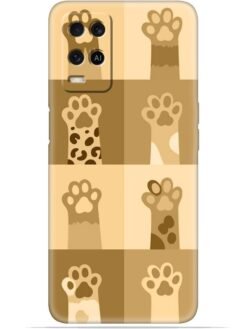 Cat legs design Soft Silicone Mobile Case for Oppo A54