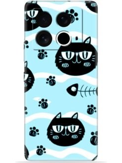 Cats design Soft Silicone Mobile Case for Infinix Note 40 (5G)