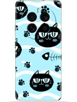 Cats design Soft Silicone Mobile Case for Realme 12 Pro Plus (5G)