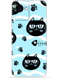 Cats design Soft Silicone Mobile Case for Realme C30/C30S