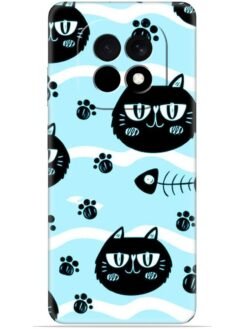 Cats design Soft Silicone Mobile Case for Realme C63 (5G)