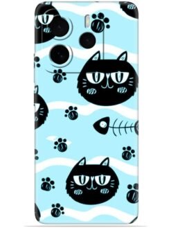 Cats design Soft Mobile Cover for Xiaomi Redmi Note 14 (5G)