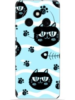 Cats design Soft Mobile Cover for Xiaomi Redmi 14C (5G)