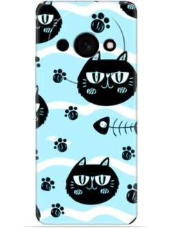 Cats design Soft Mobile Cover for Xiaomi Redmi A3 (2024)