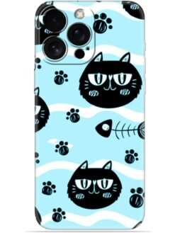 Cats design Soft Mobile Cover for Apple Iphone 15 Pro Max