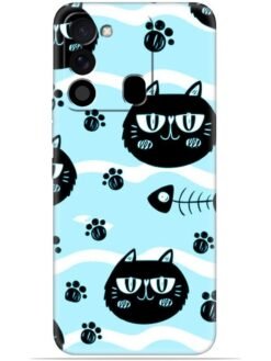 Cats design Soft Mobile Cover for Tecno Spark 9