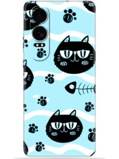 Cats design Soft Mobile Cover for Oneplus Nord Ce 4 Lite (5G)