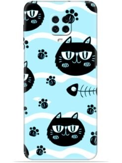 Cats design Soft Mobile Cover for Xiaomi Redmi Note 10 Lite
