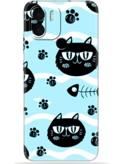 Cats design Soft Mobile Cover for Xiaomi Redmi A1 Plus