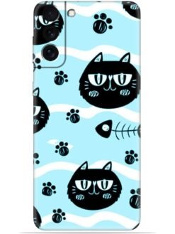 Cats design Soft Mobile Cover for Samsung Galaxy S21 Plus