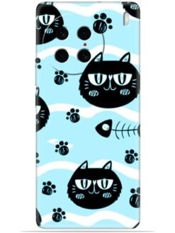 Cats design Soft Mobile Cover for Vivo X90 Pro