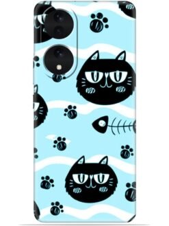 Cats design Soft Mobile Cover for Vivo Y100 (5G)/Y100A (5G)