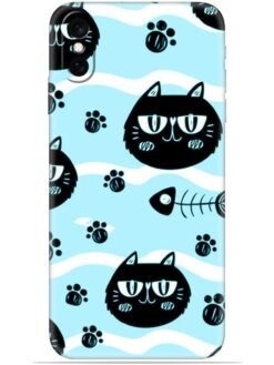 Cats design Soft Mobile Cover for Apple Iphone Xs Max