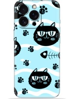 Cats design Soft Mobile Cover for Apple Iphone 13 Pro