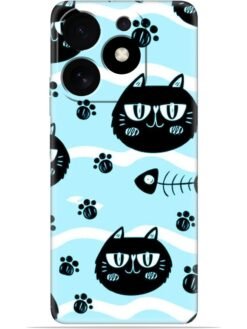 Cats design Soft Mobile Cover for Tecno Spark 10 Pro