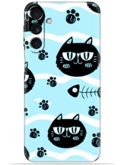 Cats design Soft Silicone Mobile Case for Samsung Galaxy A25 (5G)