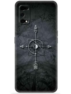Compass art Soft Silicone Mobile Case for Realme 7 Pro