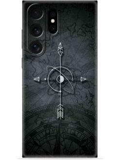 Compass art Soft Mobile Cover for Samsung Galaxy S23 Ultra