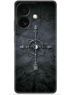 Compass art Soft Mobile Cover for Oppo A3X (5G-4G)