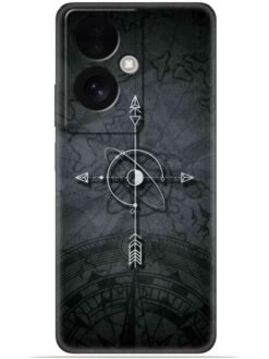 Compass art Soft Mobile Cover for Oppo A79 (5G)