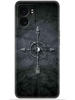 Compass art Soft Mobile Cover for Oppo A57 (5G)