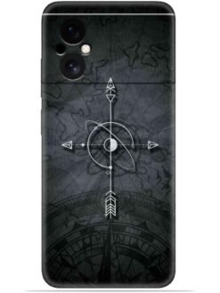 Compass art Soft Mobile Cover for Poco M4 (5G)