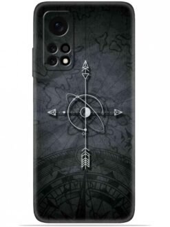Compass art Soft Mobile Cover for Xiaomi Mi 10T Pro (5G)