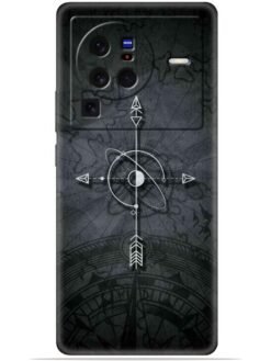 Compass art Soft Mobile Cover for Vivo X80 Pro