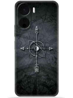 Compass art Soft Mobile Cover for Vivo Y56 (5G)