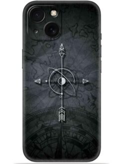 Compass art Soft Mobile Cover for Apple Iphone 15 Plus