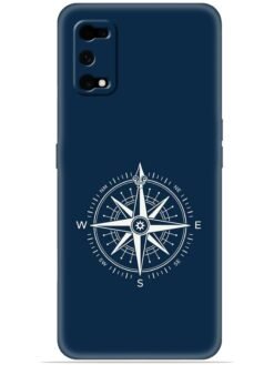 Compass design Soft Silicone Mobile Case for Realme 7 Pro