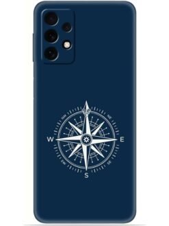 Compass design Soft Mobile Cover for Samsung Galaxy A32 (5G)