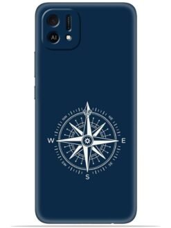 Compass design Soft Mobile Cover for Oppo A16K - A16E
